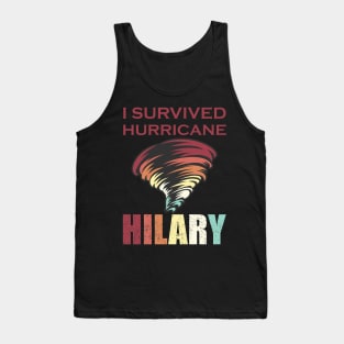 I Survived hurricane Hilary Tank Top